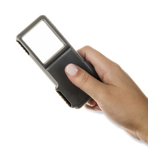 Carson Portable Magnifier Kaydırılabilir Koruyucu Kapaklı Büyüteç - Thumbnail
