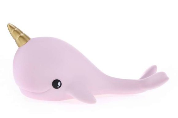 DHINK Narwhal Pembe Gece Lambası