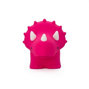 DHINK - Dhink Silikon Gece Lambası Triceratops Pembe