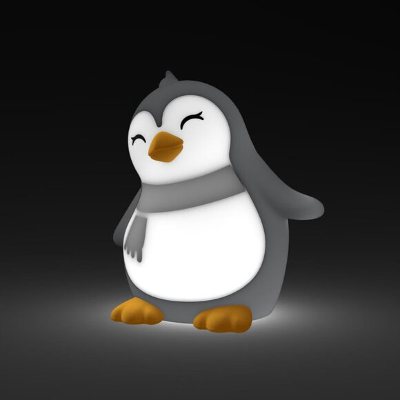 Dhink Penguen Silikon Şarjlı Gece Lambası 