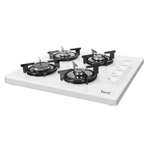 Ferre - Ferre B2240 CE Beyaz Setüstü Cam Ocak