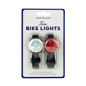 Kikkerland FIETS BIKE LIGHTS Bisiklet Işığı Seti 2li Set - Thumbnail