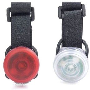 Kikkerland - Kikkerland FIETS BIKE LIGHTS Bisiklet Işığı Seti 2li Set