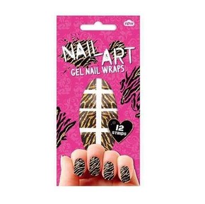 NPW - GEL NAIL WRAPS ZEBRA Tırnak Kaplaması