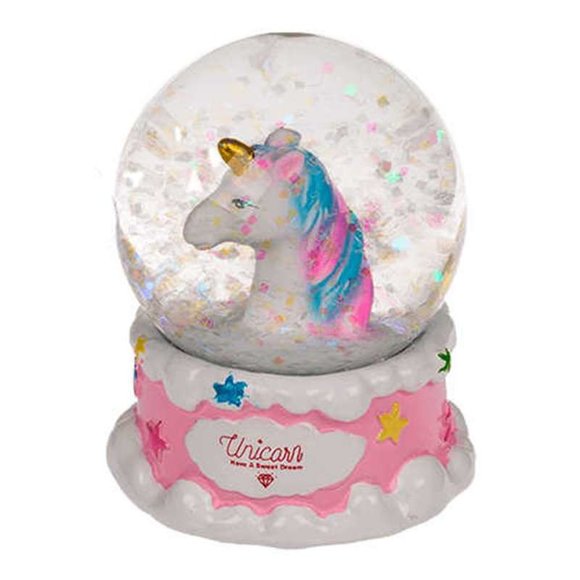 GLITTER GLOBE UNICORN Simli Su Küresi