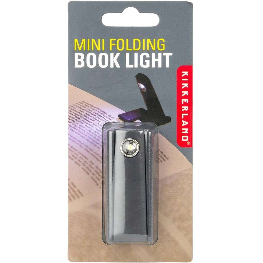 Kikkerland MINI FOLDING BOOK LIGHT Katlanan Kitap Okuma Işığı