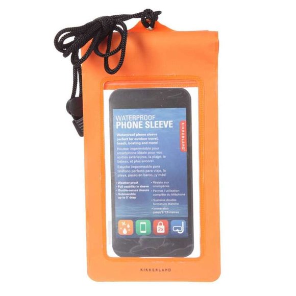 Kikkerland WATERPROOF PHONE SLEEVE Su Geçirmez Telefon Kılıfı