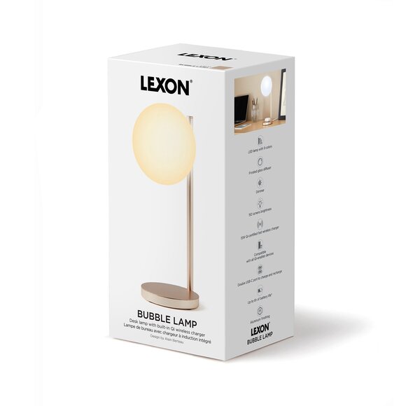 Lexon Bubble Aydınlatma & Şarj Cihazı Dore LH70D