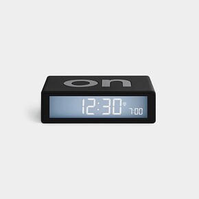 Lexon Flip Plus Alarm Saat Siyah LR150N0 - Thumbnail