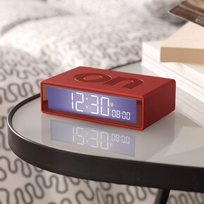 Lexon Flip Plus Alarm Saat Kırmızı LR150R9 - Thumbnail