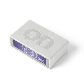 Lexon Flip Plus Alarm Saat Beyaz LR150W9 - Thumbnail