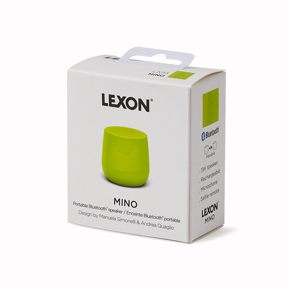 Lexon Mino LA113YF Bluetooth TWS Hoparlör Fosforlu Sarı