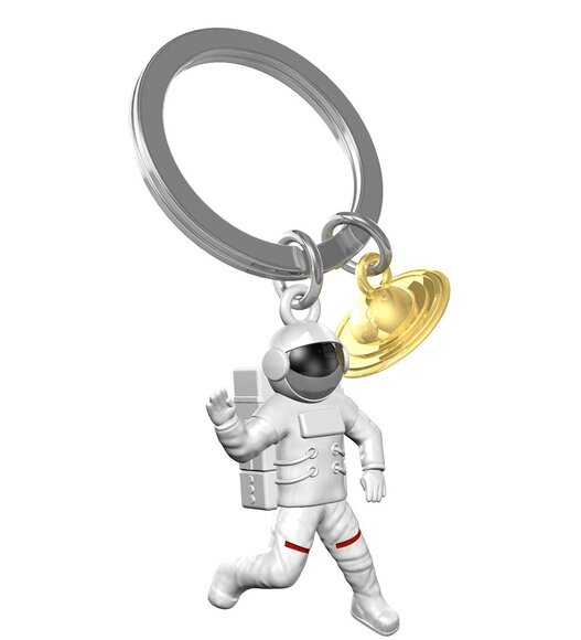 Metalmorphose Astronot Anahtarlık Beyaz