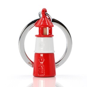 Metalmorphose Deniz Feneri Anahtarlık Kırmızı - Thumbnail