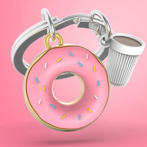 Metalmorphose Donut Anahtarlık - Thumbnail