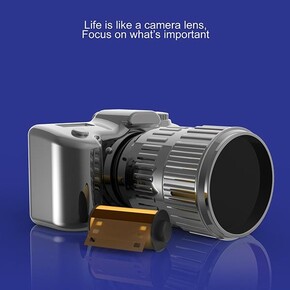 Metalmorphose CAmera Fotoğraf Kamerası Anahtarlık - Thumbnail