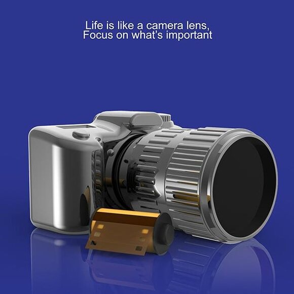Metalmorphose CAmera Fotoğraf Kamerası Anahtarlık