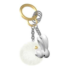 METALMORPHOSE - Metalmorphose BUnny Lover Peluşlu Tavşan Pomponlu Anahtarlık