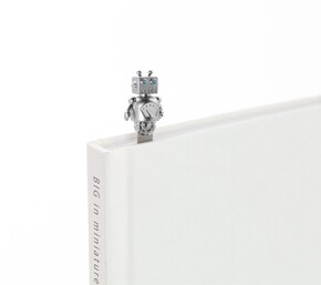 METALMORPHOSE - Metalmorphose Robot Kitap Ayracı Gümüş