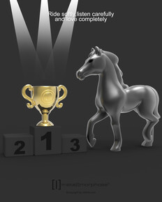 Metalmorphose Yarış Atı Anahtarlık - Thumbnail