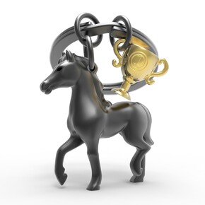 Metalmorphose Yarış Atı Anahtarlık - Thumbnail