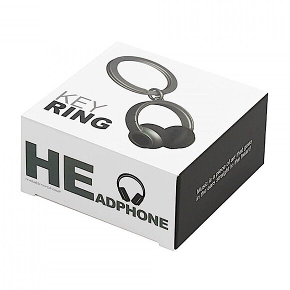 Metalmorphose HEadPhone Kulaklık Anahtarlık Siyah