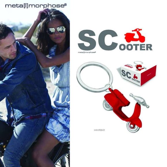Metalmorphose SCooter Anahtarlık Kırmızı
