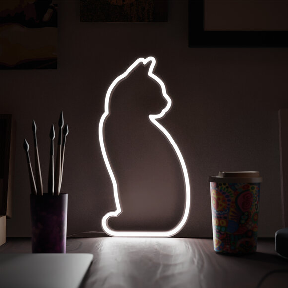 Just Mustard Cat Led Işık