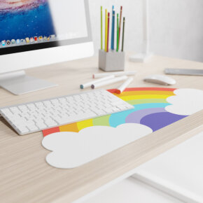 Mustard Rainbow Mousepad - 2