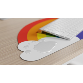 Mustard Rainbow Mousepad - 3
