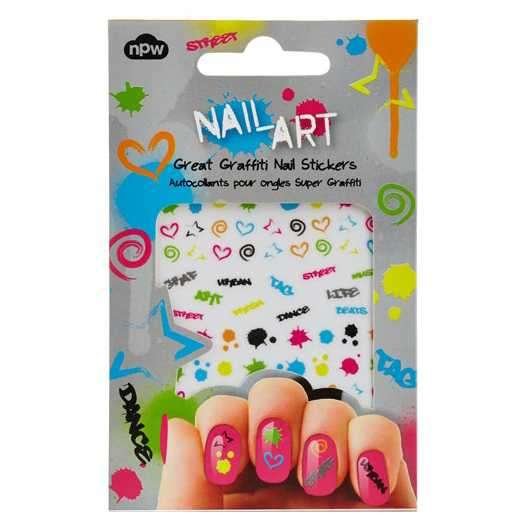 NAIL STICKER Great Graffiti Tırnak Çıkartması Seti