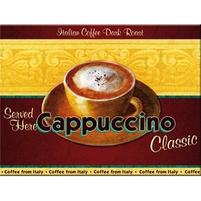 Nostalgic Art - Nostalgic Art Cappuccino Magnet 14019