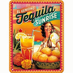 Nostalgic Art Coctail Time Kabartmalı Metal Duvar Panosu - Nostalgic Art