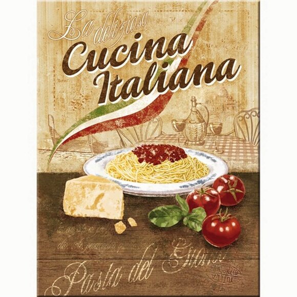 Nostalgic Art Cucina Italiana Magnet 14288