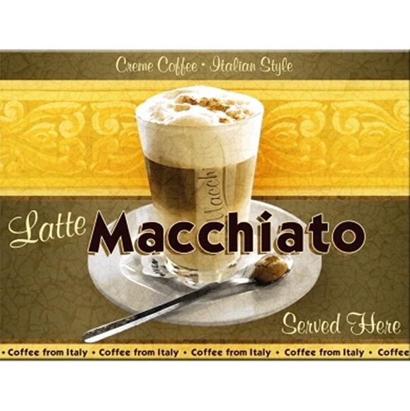 Nostalgic Art Latte Macchiato Magnet 14038