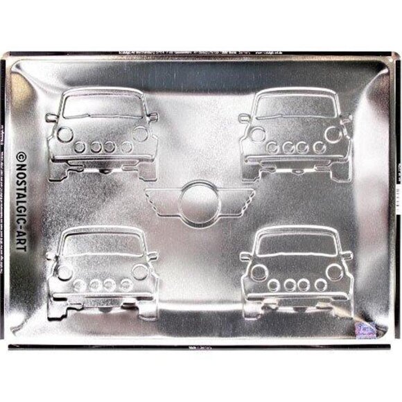 Nostalgic Art Mini Cars Pop Art Metal Pano 30 x 40 cm