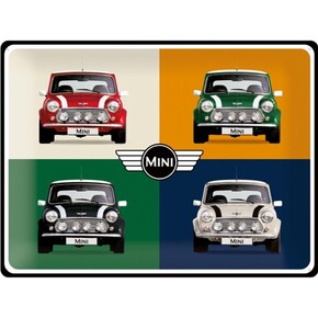 Nostalgic Art - Nostalgic Art Mini Cars Pop Art Metal Pano 30 x 40 cm