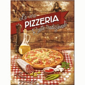 Nostalgic Art - Nostalgic Art Pizzeria La Vera Magnet 14289