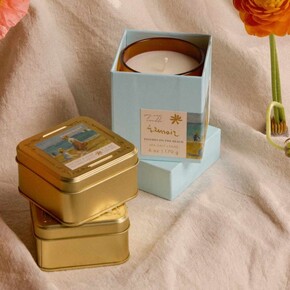 Paddywax Empresyonistler Metal Teneke Mum Sea Salt and Sage - Thumbnail