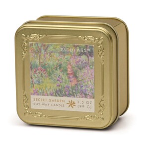 PADDYWAX - Paddywax Empresyonistler Metal Teneke Mum Secret Garden