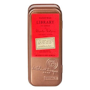 Paddywax Library Metal Kutu Mum Charles Dickens - Thumbnail
