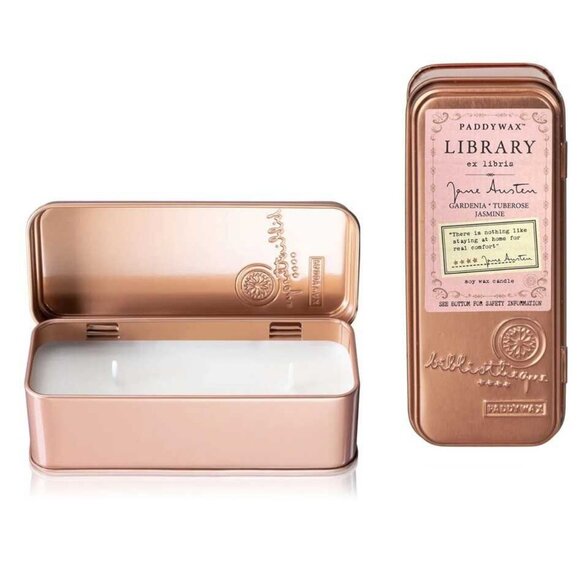 Paddywax Library Metal Kutu Mum Jane Austen