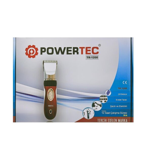 Powertec TR-1200 Profesyonel Tıraş Makinesi