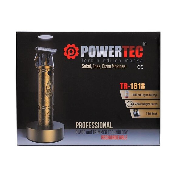 Powertec TR-1818 Sakal ve Ense Tıraş Makinesi