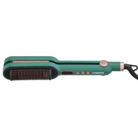 Powertec TR-2820 Fırçalı - Dalgalı İyonik Saç Düzleştirici