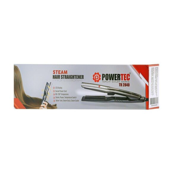 Powertec TR-2840 Buharlı Saç Düzleştiricisi