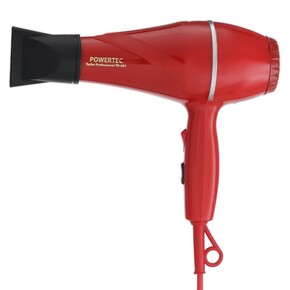 Powertec - Powertec TR-501 Profesyonel Saç Kurutma Makinesi Kırmızı