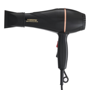 Powertec - Powertec TR-501 Profesyonel Saç Kurutma Makinesi Siyah