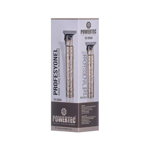Powertec TR-8900 Profesyonel Şarjlı Tıraş Makinesi