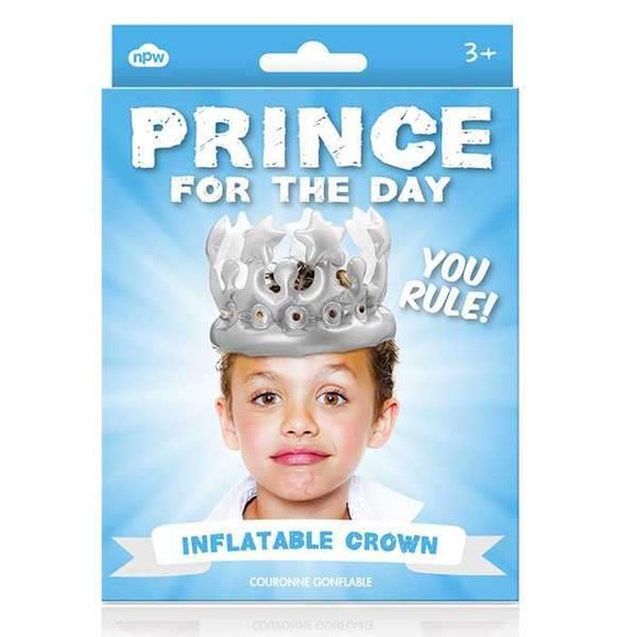 PRINCE For The Day Günün Prensi Şişme Prens Tacı